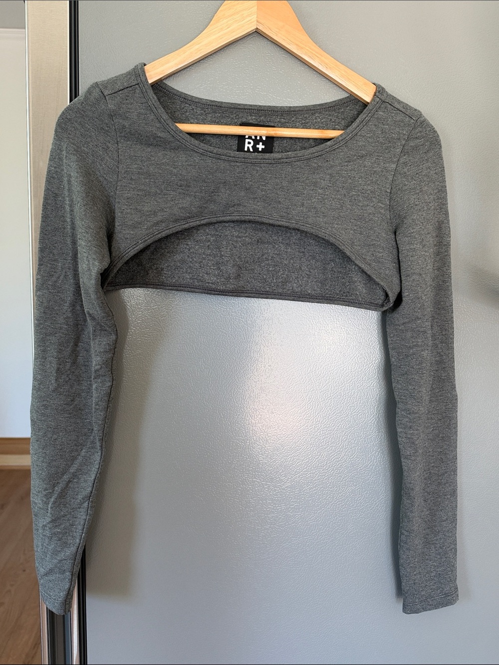 Alp N Rock ANR+ Long Sleeve Grey Cropped Shrug Size S